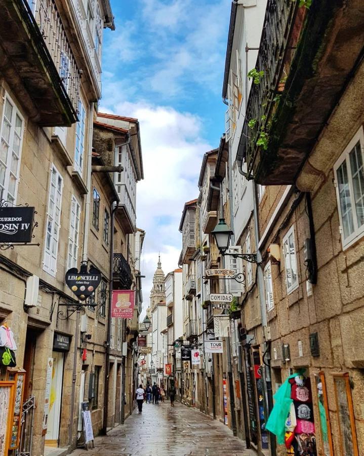 Apartment With Views Of The Cathedral Santiago de Compostela Bagian luar foto